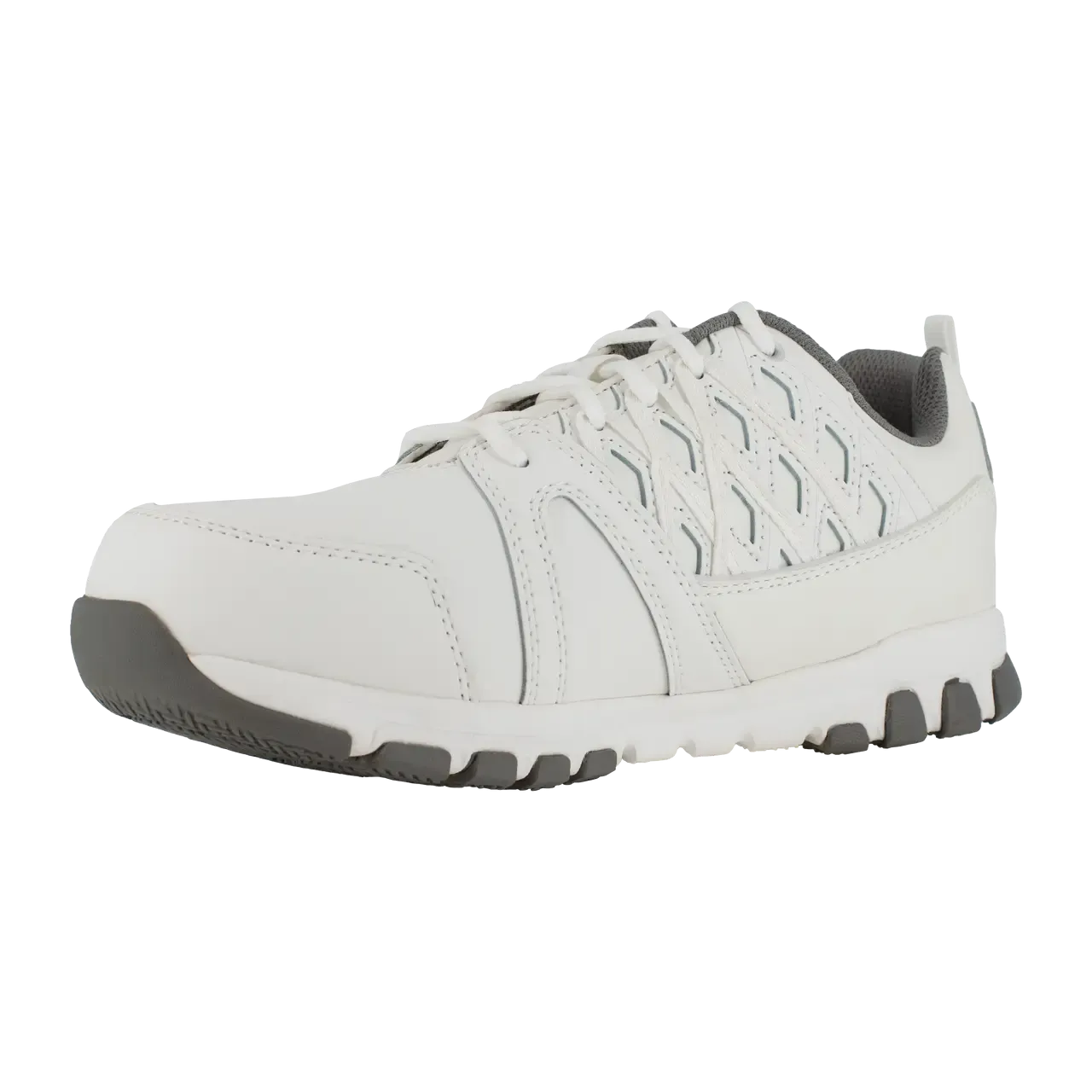 Chaussure de travail sportive à embout d'acier Sublite Blanc