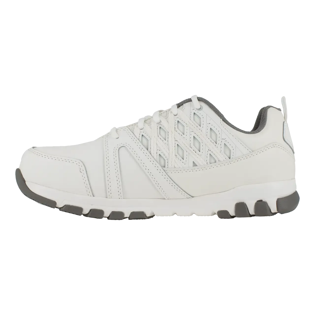 Chaussure de travail sportive à embout d'acier Sublite Blanc