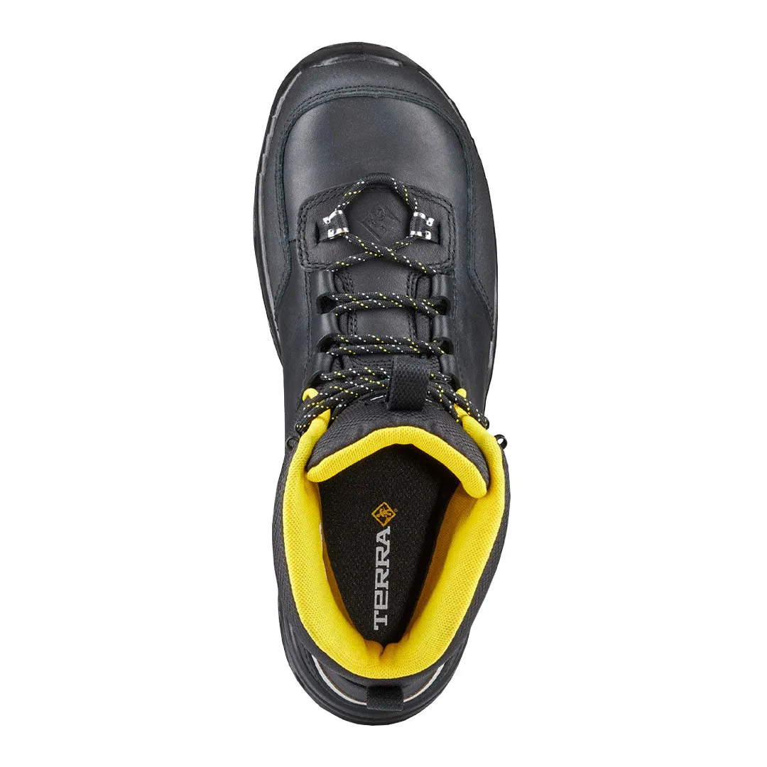 Terra - Bottes de travail imperméables à embout composite pour hommes Conway (TR0A4NS4BLK)