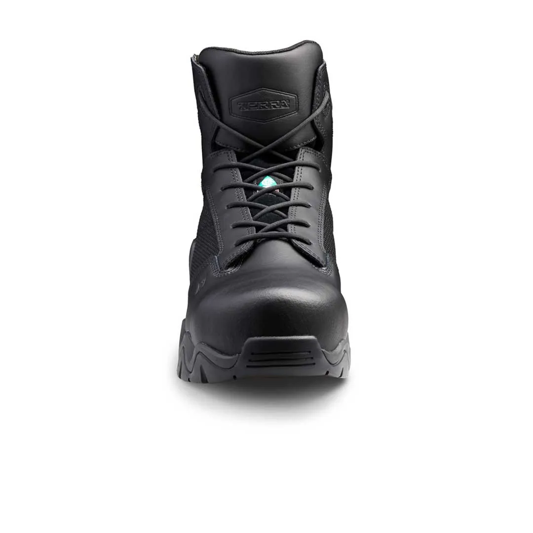 Terra - Bottes de sécurité unisexes à embout composite furtif EKG de 6 pouces (TR0A4NRYBLK)