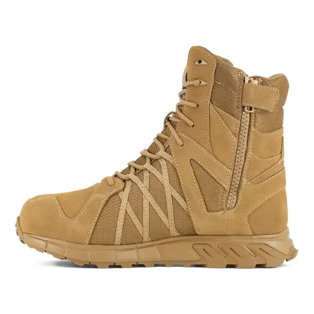 Botte de travail tactique imperméable et isolée Trailgrip 8 pouces à embout composite couleur coyote