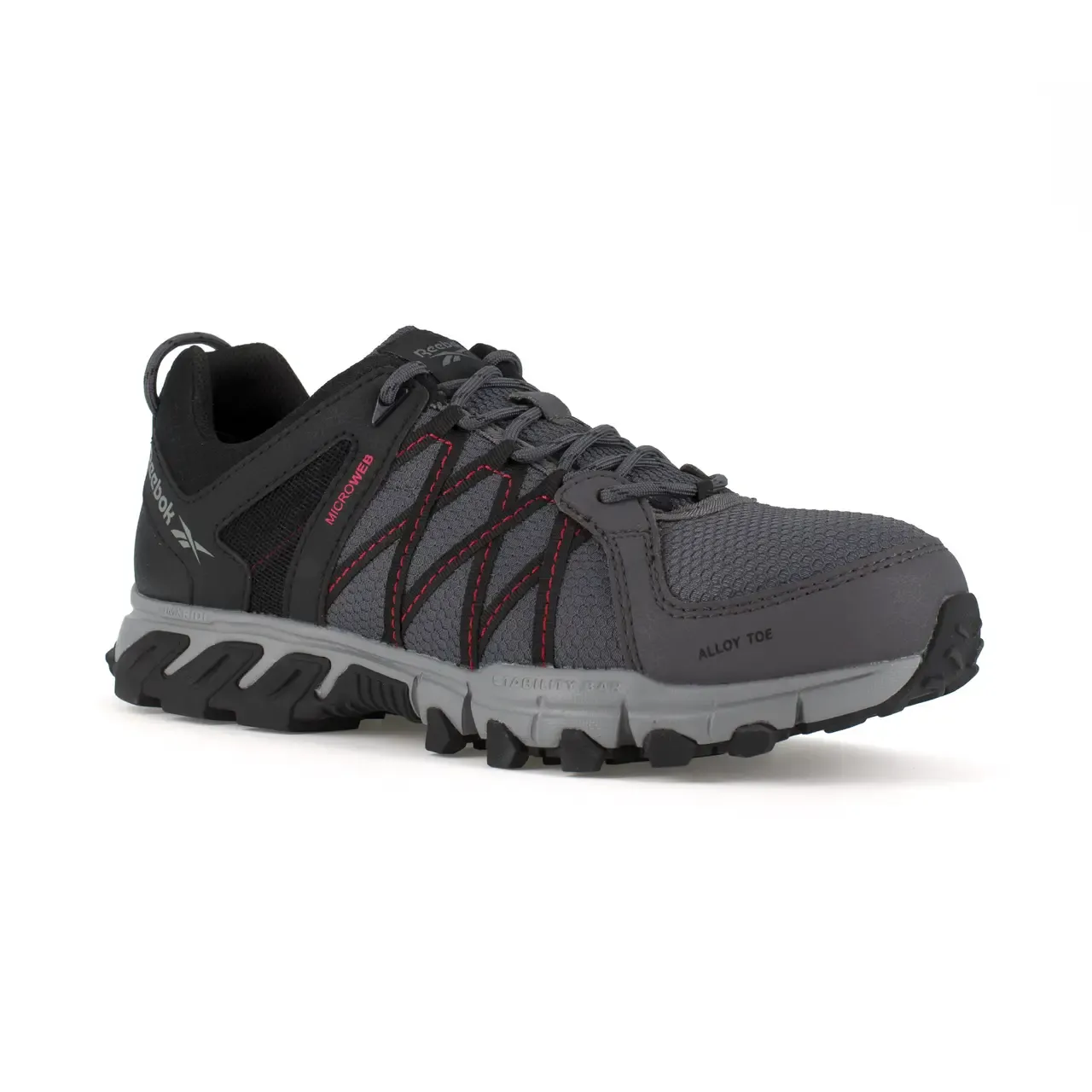 Chaussure de travail sportive Trailgrip à embout d'acier Gris/Noir