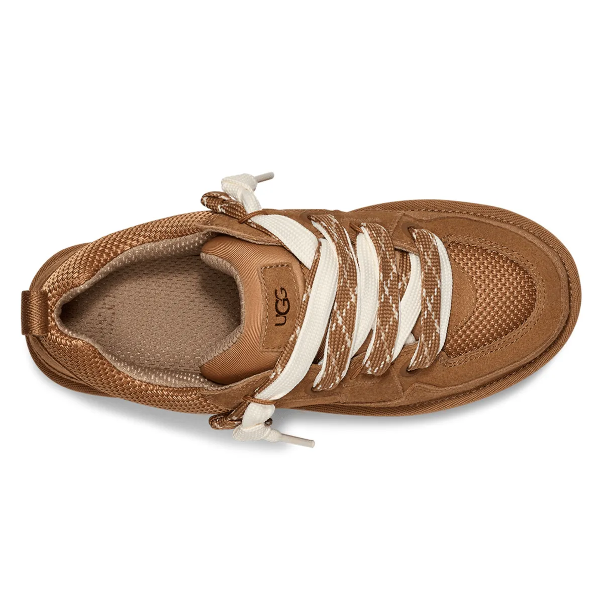 UGG Femmes Lo Lowmel Suède Marron