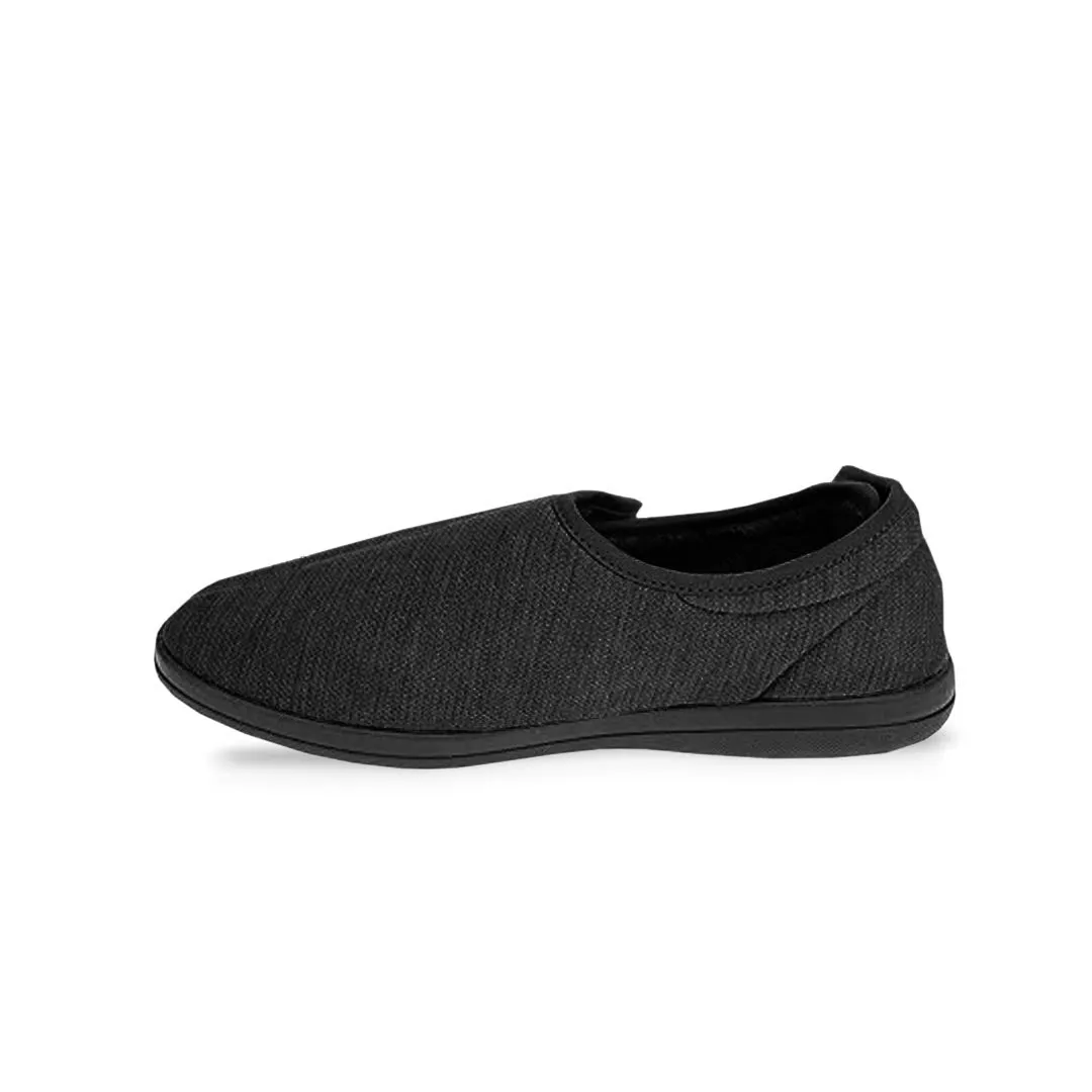 United Supply Co - Pantoufles Homme à Velcro Uni (SMF4931BUS BLK)
