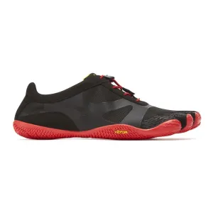 Vibram Five Finger Chaussures Hommes KSO EVO Tissu Noir/Rouge