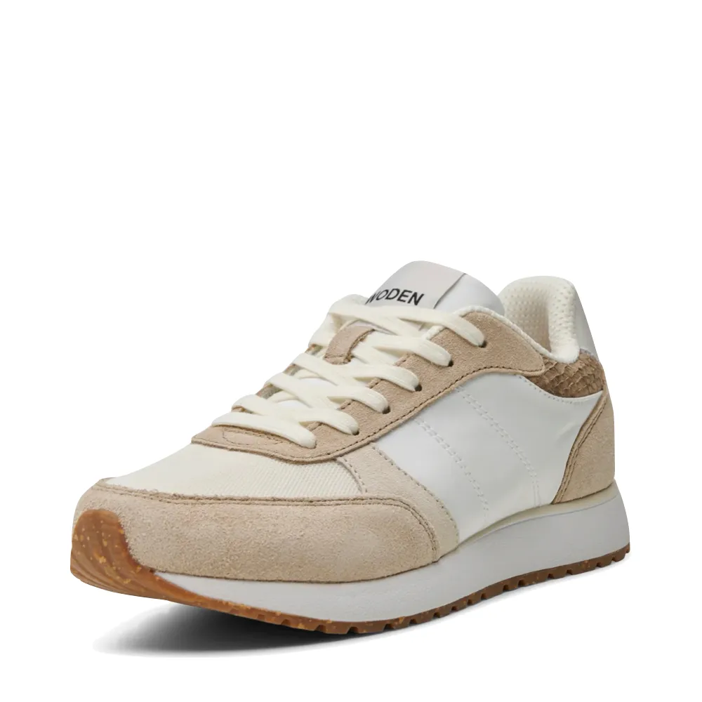 Woden Femme Ronja Sneaker en Blanc de Blanc