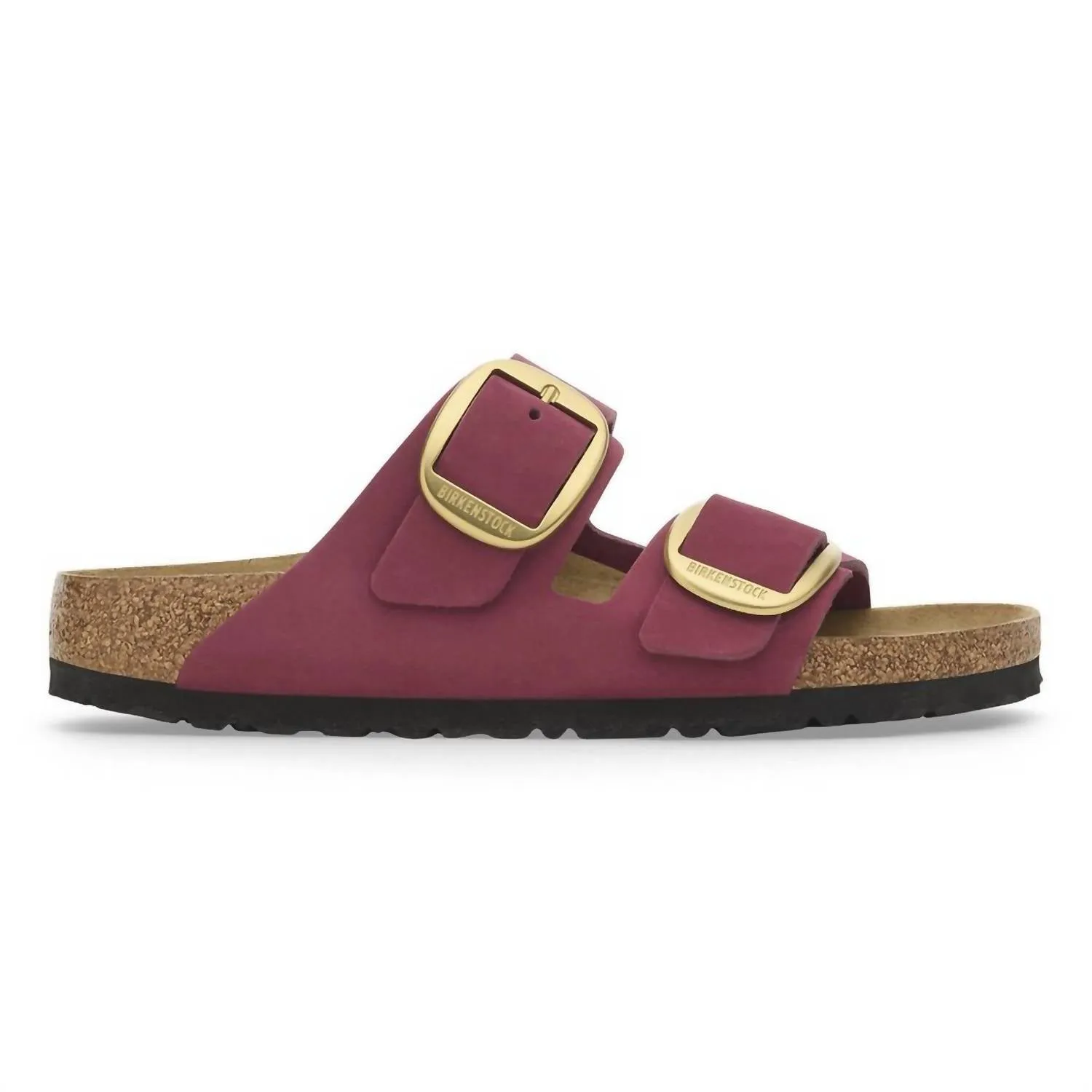 Sandales Arizona à grande boucle pour femmes - Modèle étroit en Berry Crush