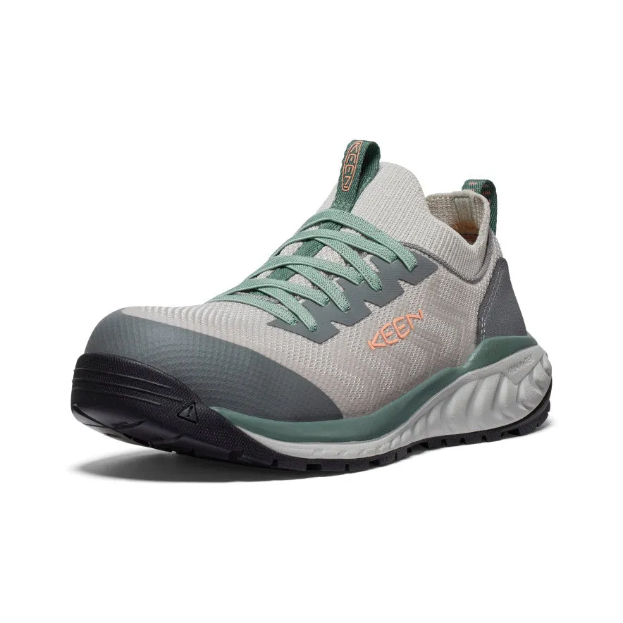 Baskets de travail pour femmes Arvada Shift (bout en carbone) | Gris acier/Vert granit
