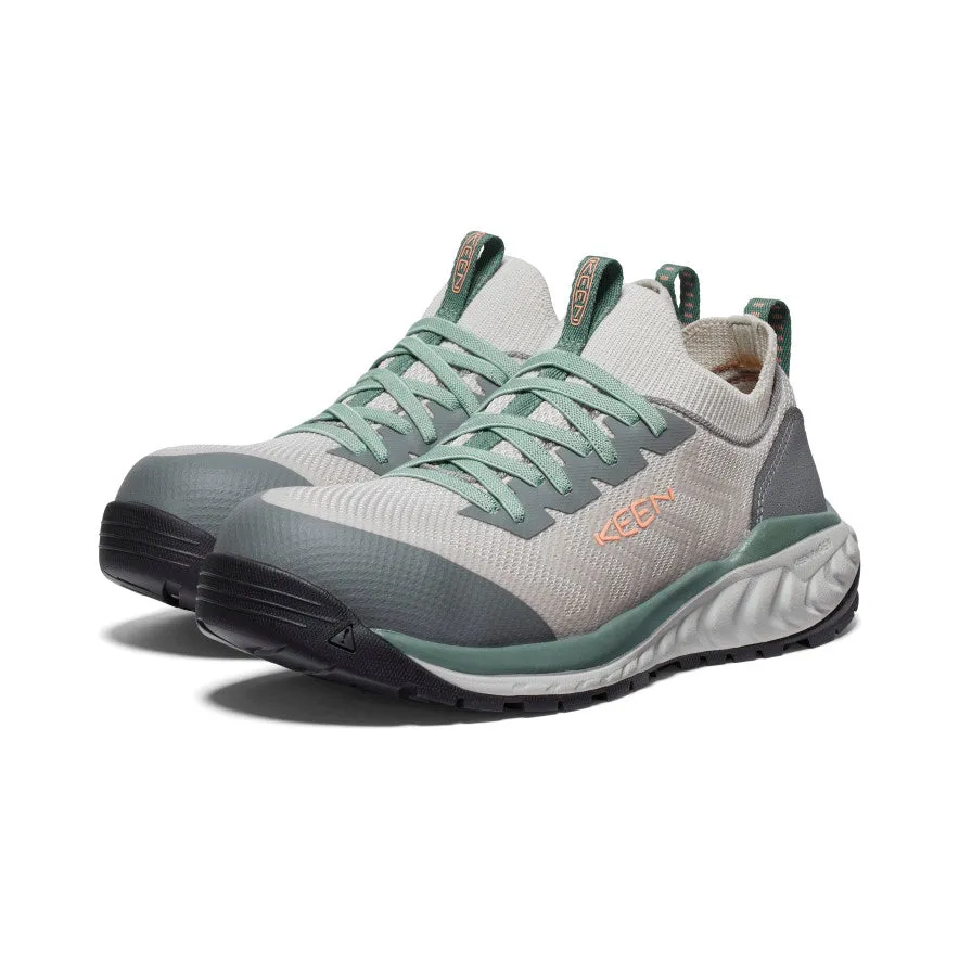 Baskets de travail pour femmes Arvada Shift (bout en carbone) | Gris acier/Vert granit