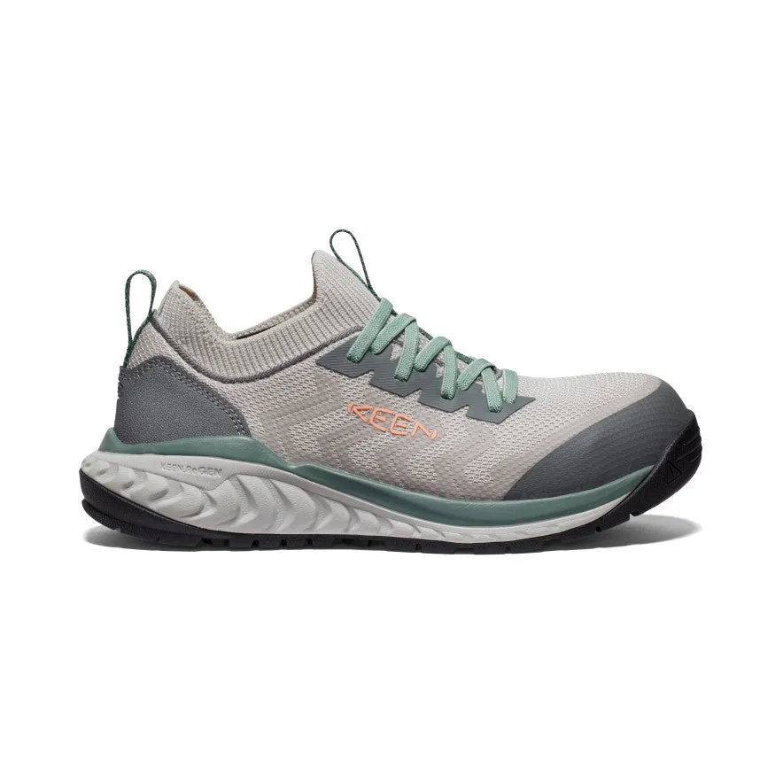 Baskets de travail pour femmes Arvada Shift (bout en carbone) | Gris acier/Vert granit