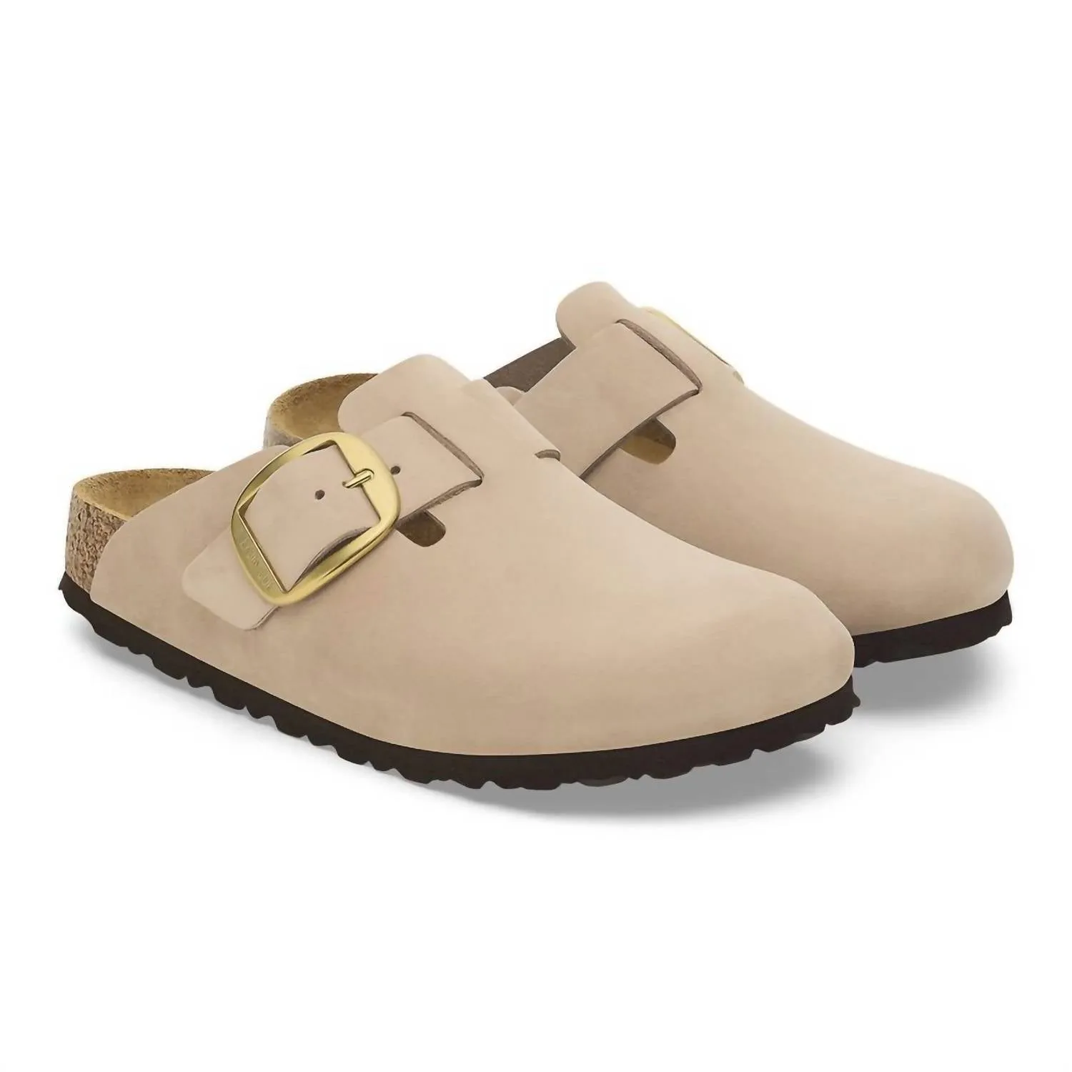 Clogs Boston à grande boucle pour femmes en Sandcastle