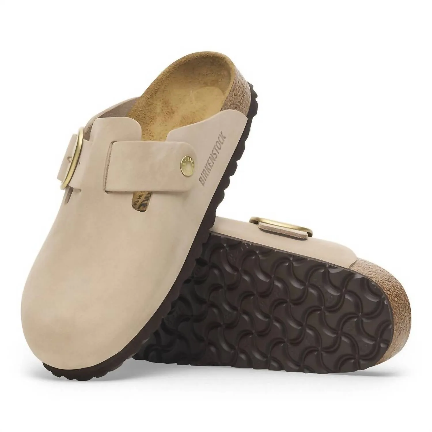 Clogs Boston à grande boucle pour femmes en Sandcastle