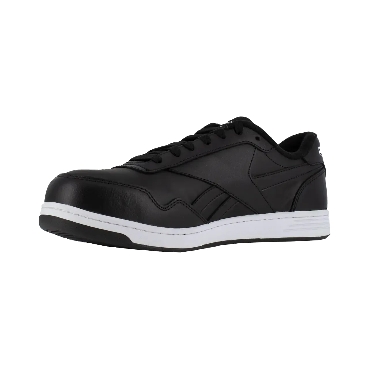 Chaussure de travail Oxford à embout composite Memt pour femmes Noir/Blanc