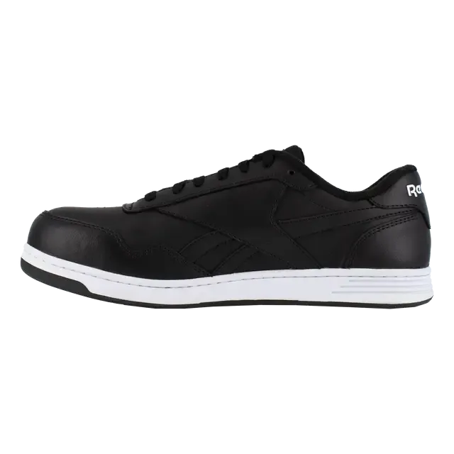 Chaussure de travail Oxford à embout composite Memt pour femmes Noir/Blanc