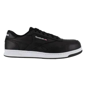 Chaussure de travail Oxford à embout composite Memt pour femmes Noir/Blanc