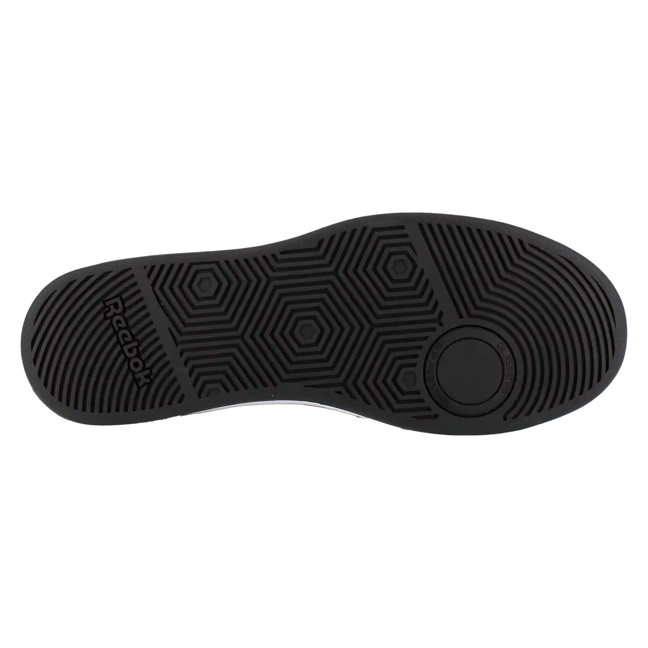 Chaussure de travail Oxford à embout composite Memt pour femmes Noir/Blanc