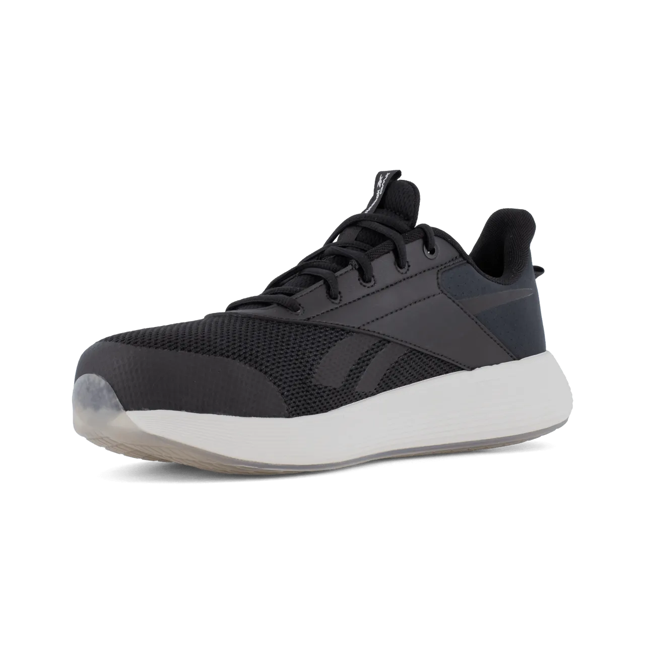 Chaussure de travail sportive Dmxair Comfort  à embout composite pour femme Noir/Blanc