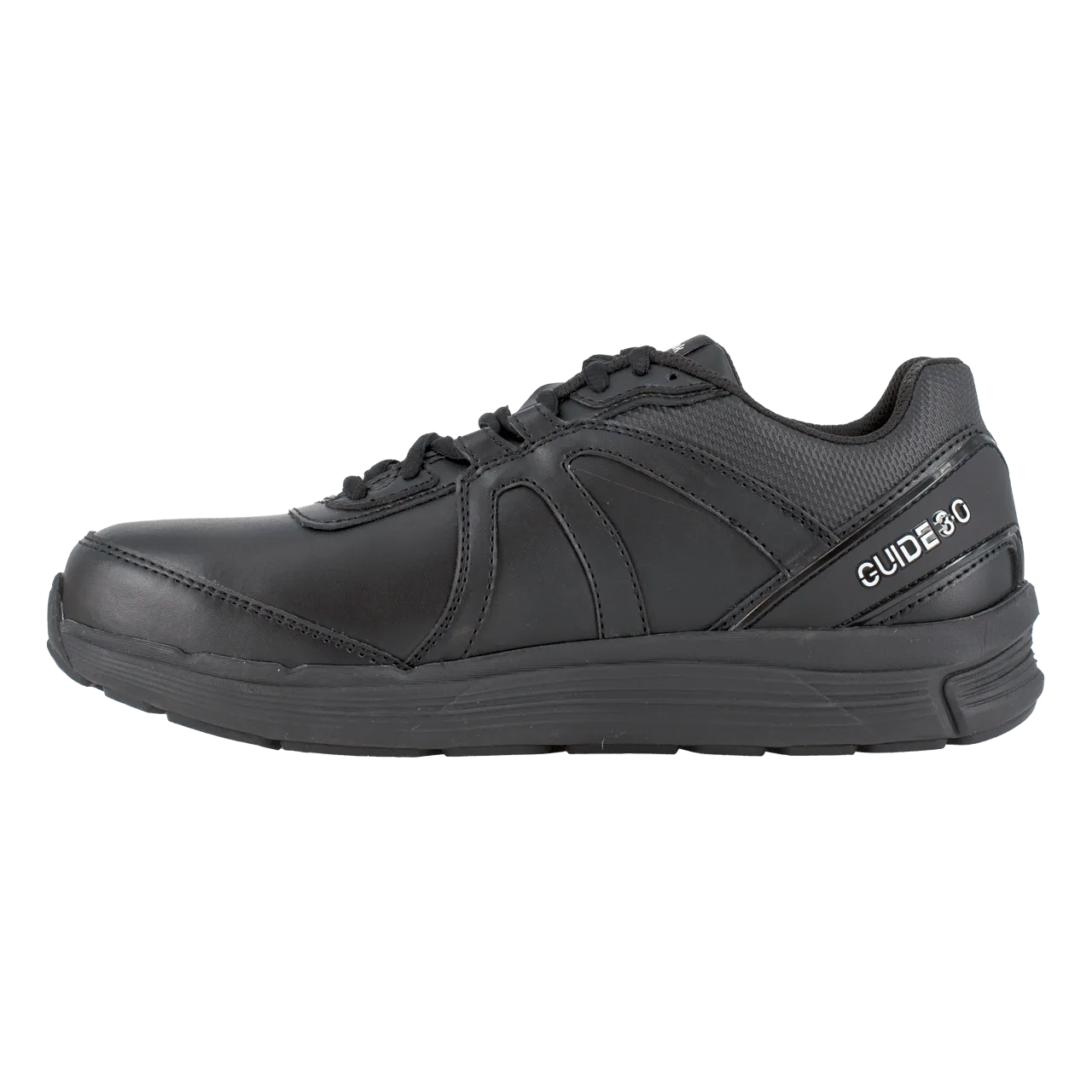 Chaussure de travail sportive à embout d'accier pour femme - Noir