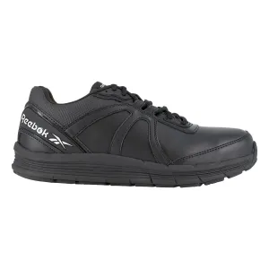 Chaussure de travail sportive à embout d'accier pour femme - Noir