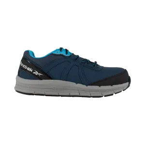 Chaussure de travail sportive à embout d'acier pour femmes Marine/Bleu clair