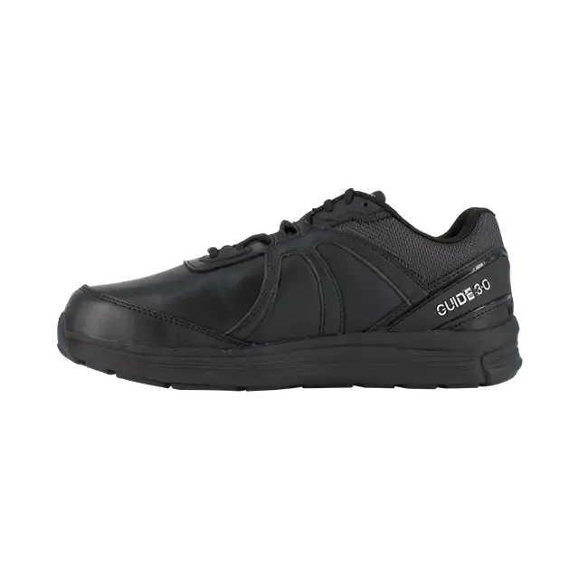 Chaussure de travail sportive à embout d'acier et protection métallique pour femmes - Noir