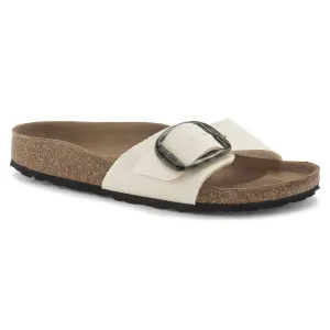 Sandales Madrid Vegan à grande boucle pour femmes en coquille d'œuf