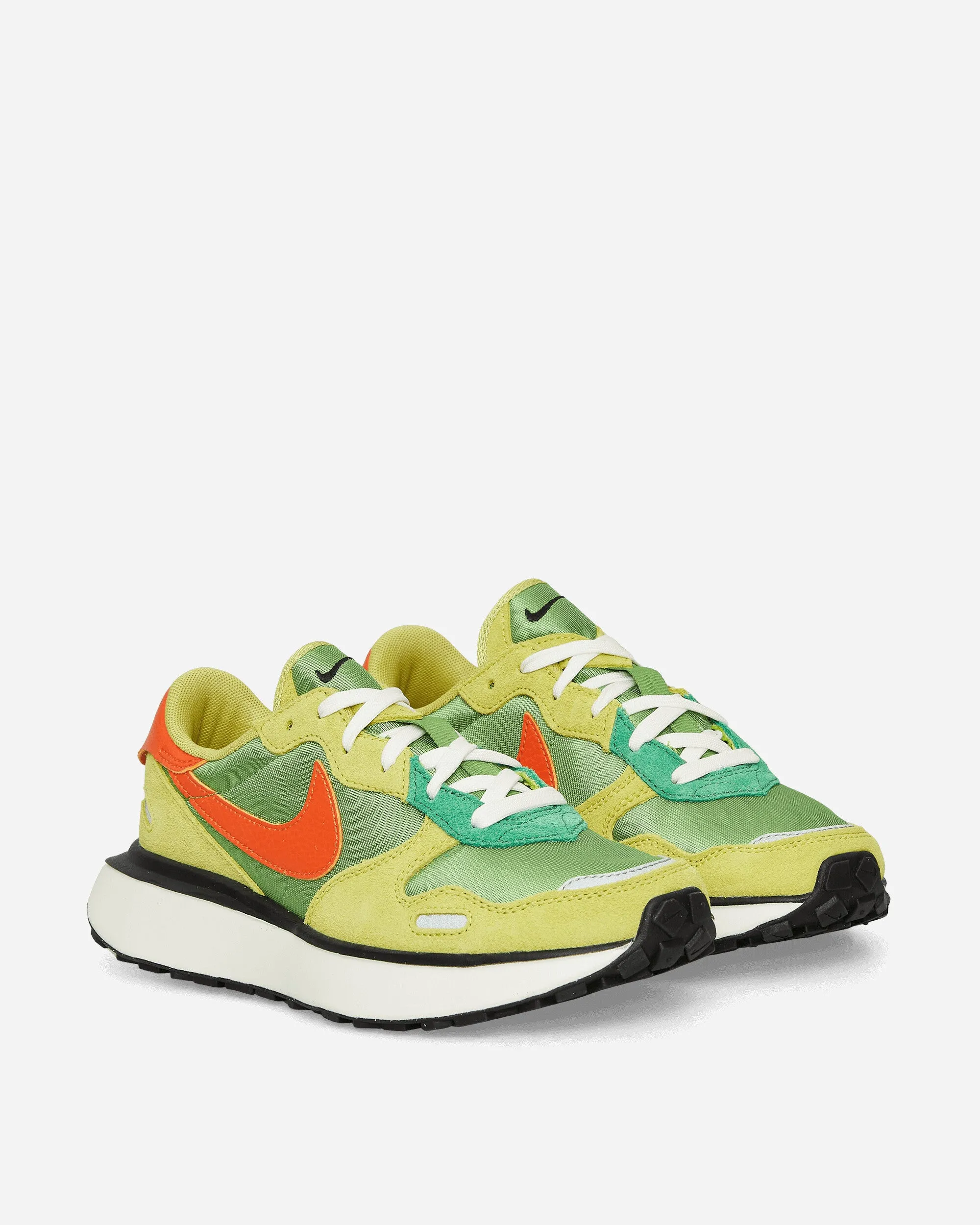 Baskets Waffle Phoenix pour Femme Chlorophylle / Orange Sécurité
