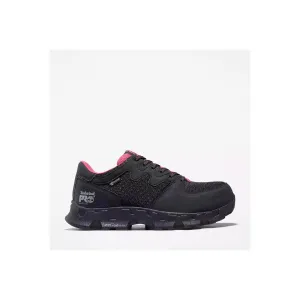 Chaussure de travail à embout d'acier Powertrain Esd pour femmes Noir/Rose
