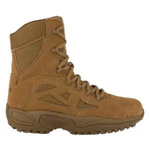 Botte de travail militaire à embout souple Rapid Response Rb 8 pouces pour femmes - Coyote