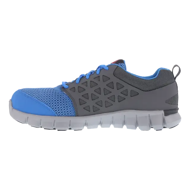 Chaussure de travail sportive à embout en alliage Sublite pour femme Gris/Bleu