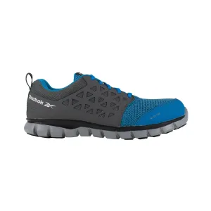 Chaussure de travail sportive à embout en alliage Sublite pour femme Gris/Bleu
