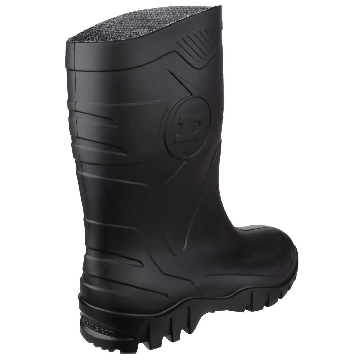 Bottes en caoutchouc Dunlop Dee à large ajustement pour femmes, hauteur mollet