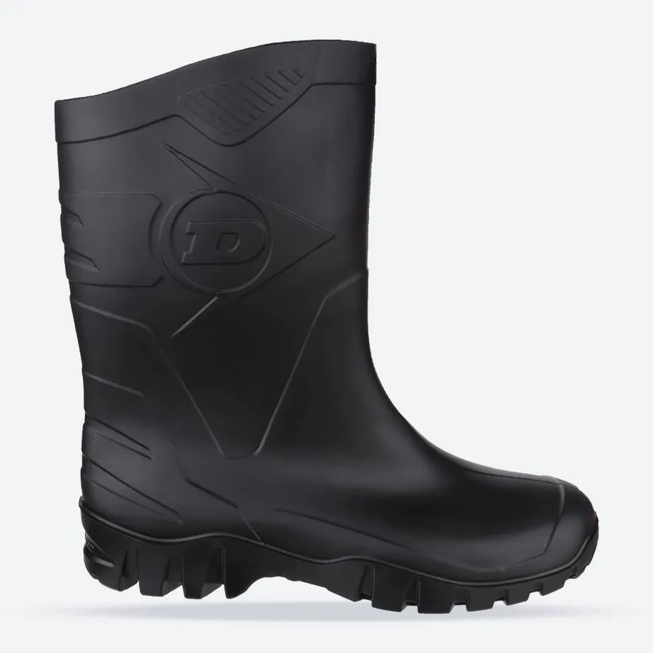 Bottes en caoutchouc Dunlop Dee à large ajustement pour femmes, hauteur mollet