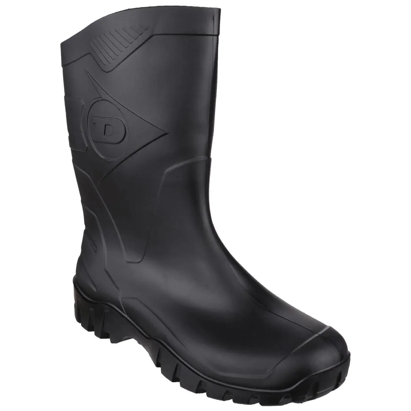 Bottes en caoutchouc Dunlop Dee à large ajustement pour femmes, hauteur mollet
