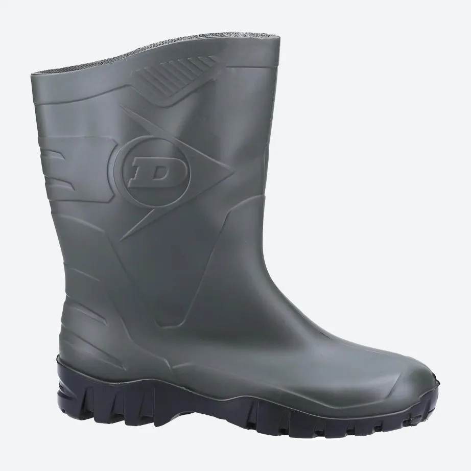 Bottes en caoutchouc Dunlop Dee à large ajustement pour femmes, hauteur mollet