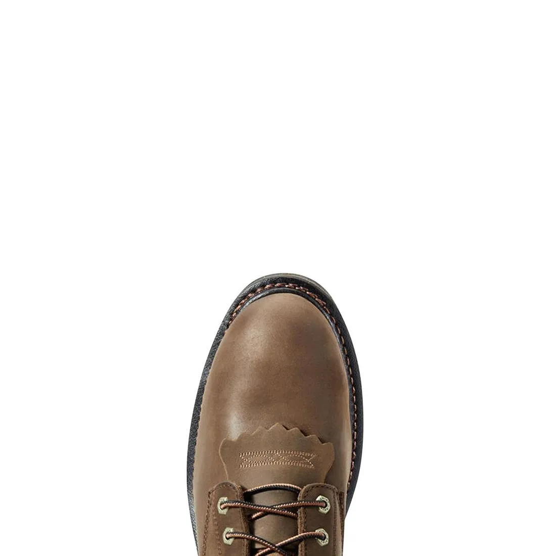 Botte de travail étanche WorkHog 8 pouces à embout composite marron vieilli huileux