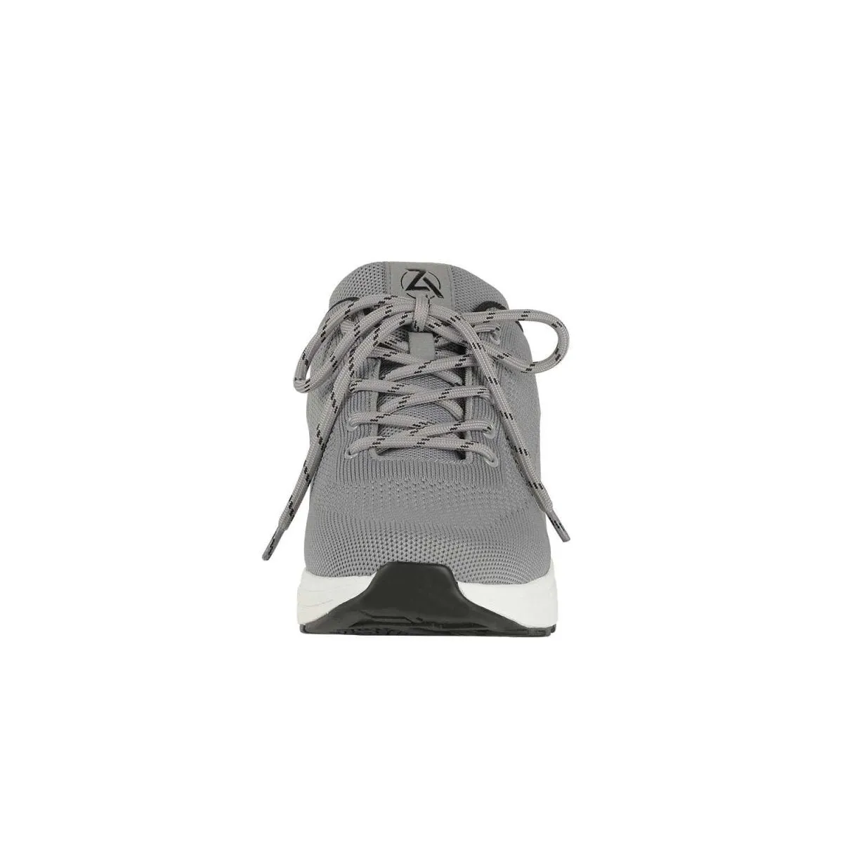 Zeba Chaussures à enfiler pour hommes en tissu gris pierre