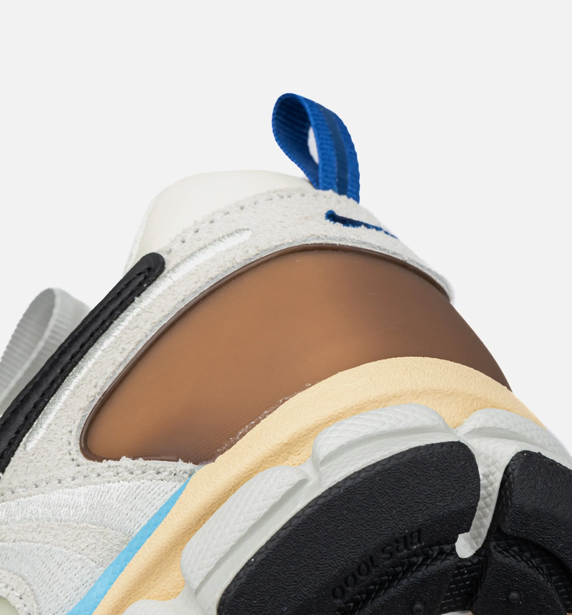 Chaussure de style de vie Zoom Vomero 5 pour femmes - Ivoire pâle/Noir/Os clair/Vanille pâle/Bleu Verseau